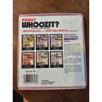 Vintage 1985 Pocket WHOOZIT #162 Strategy Game - Entertainment Picture Trivia