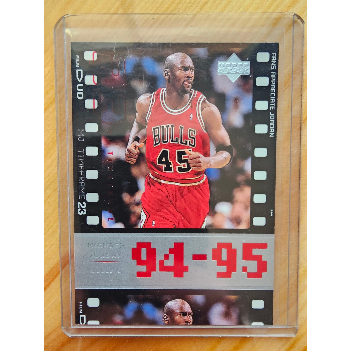 Michael Jordan 1998 Upper Deck Timeframe 23 #71 - Chicago Bulls - 94-95 - NBA