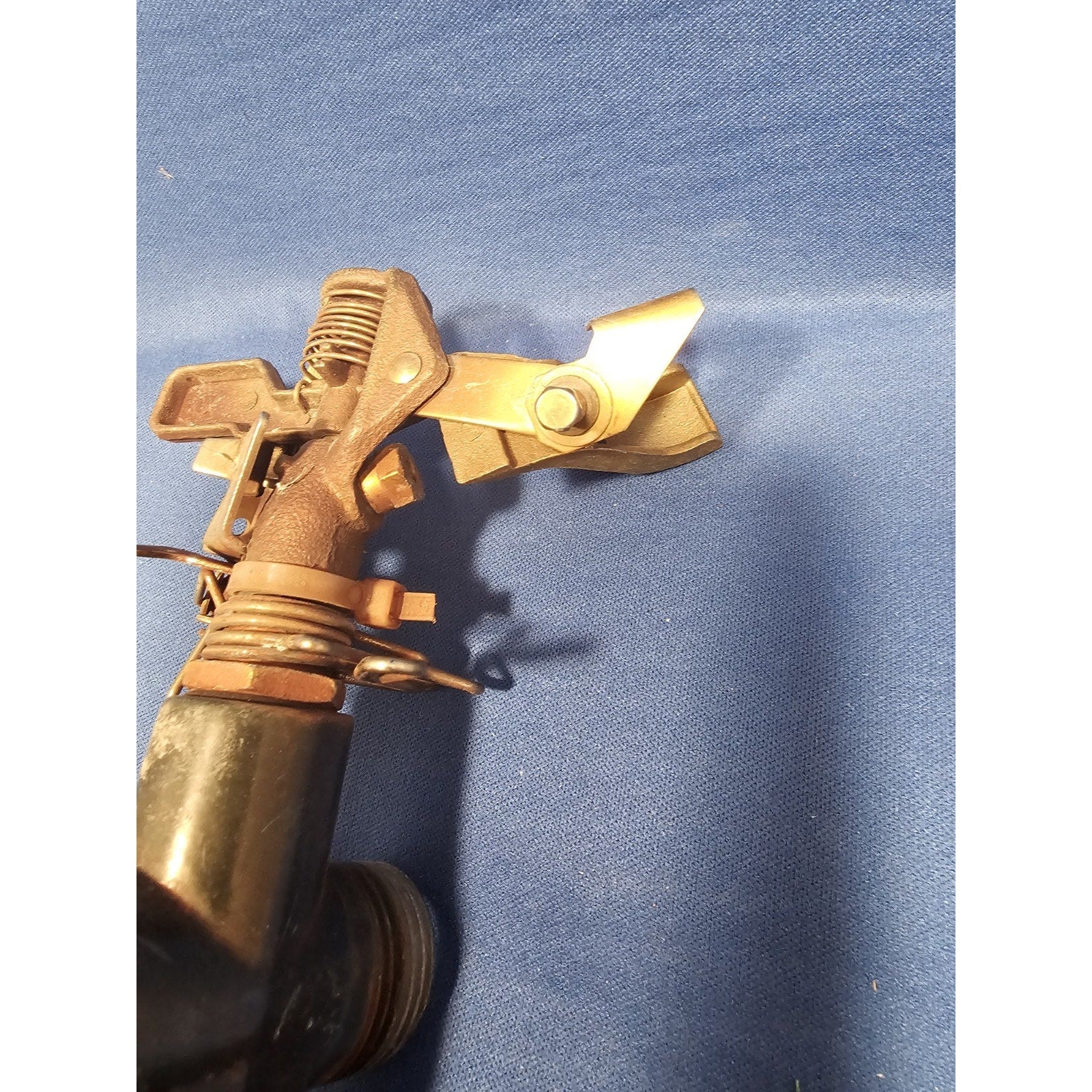 Orbit Green Brass/Metal Impact Sprinkler - Impulse Rotor Lawn Irrigate Ground