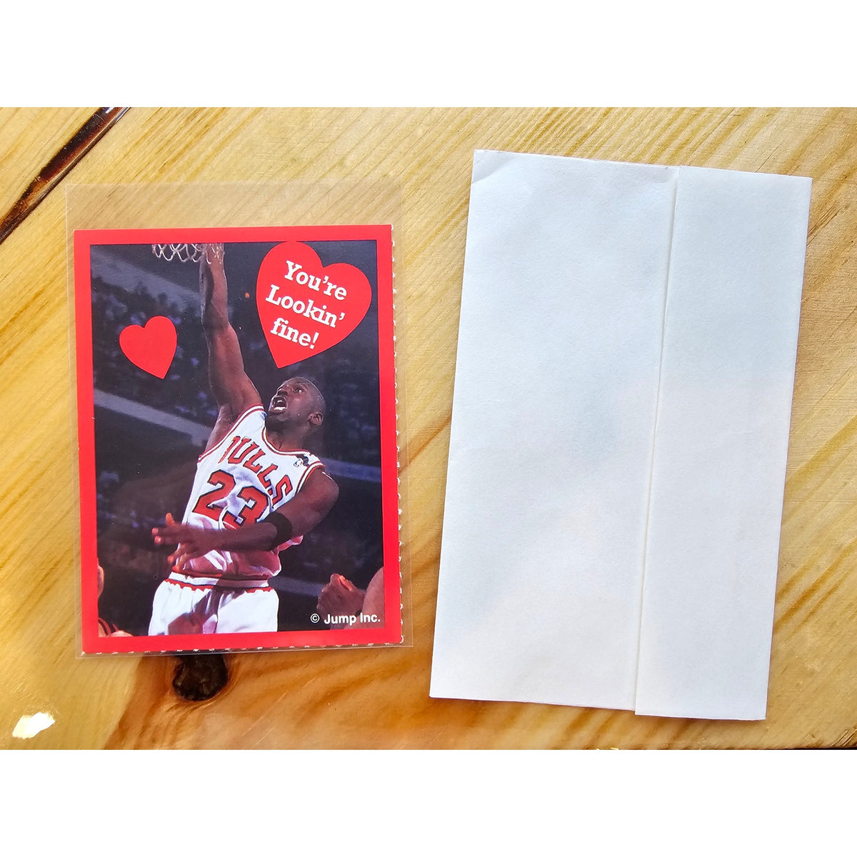 Michael Jordan 1991 Cleo Valentines - Jump Inc - NBA Properties - Lookin' fine!