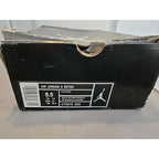 Nike Mens Air Jordan 9 Retro Black/Yellow Lace-Up Athletic Sneakers Size US 8