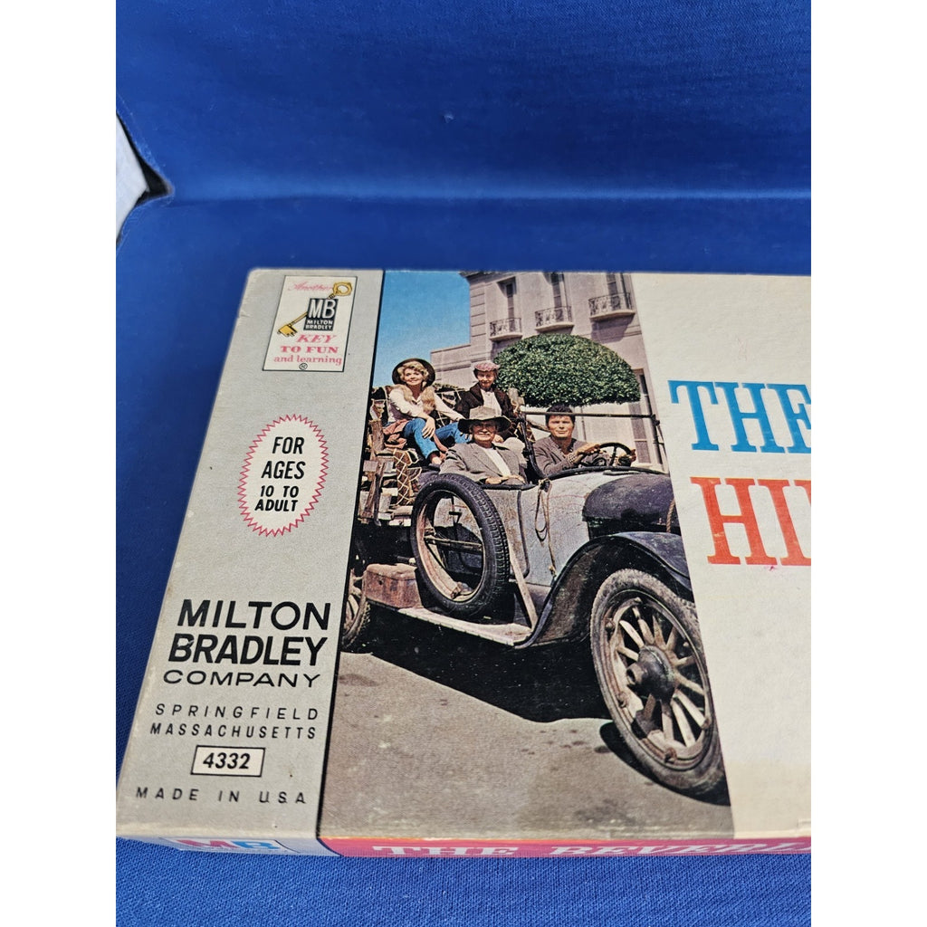 1963 Milton Bradley 4332 - The Beverly Hillbillies Card Game "Set Back" - Box