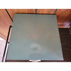 Vintage Porta-File by Skotch Kooler Green Tin Check File
