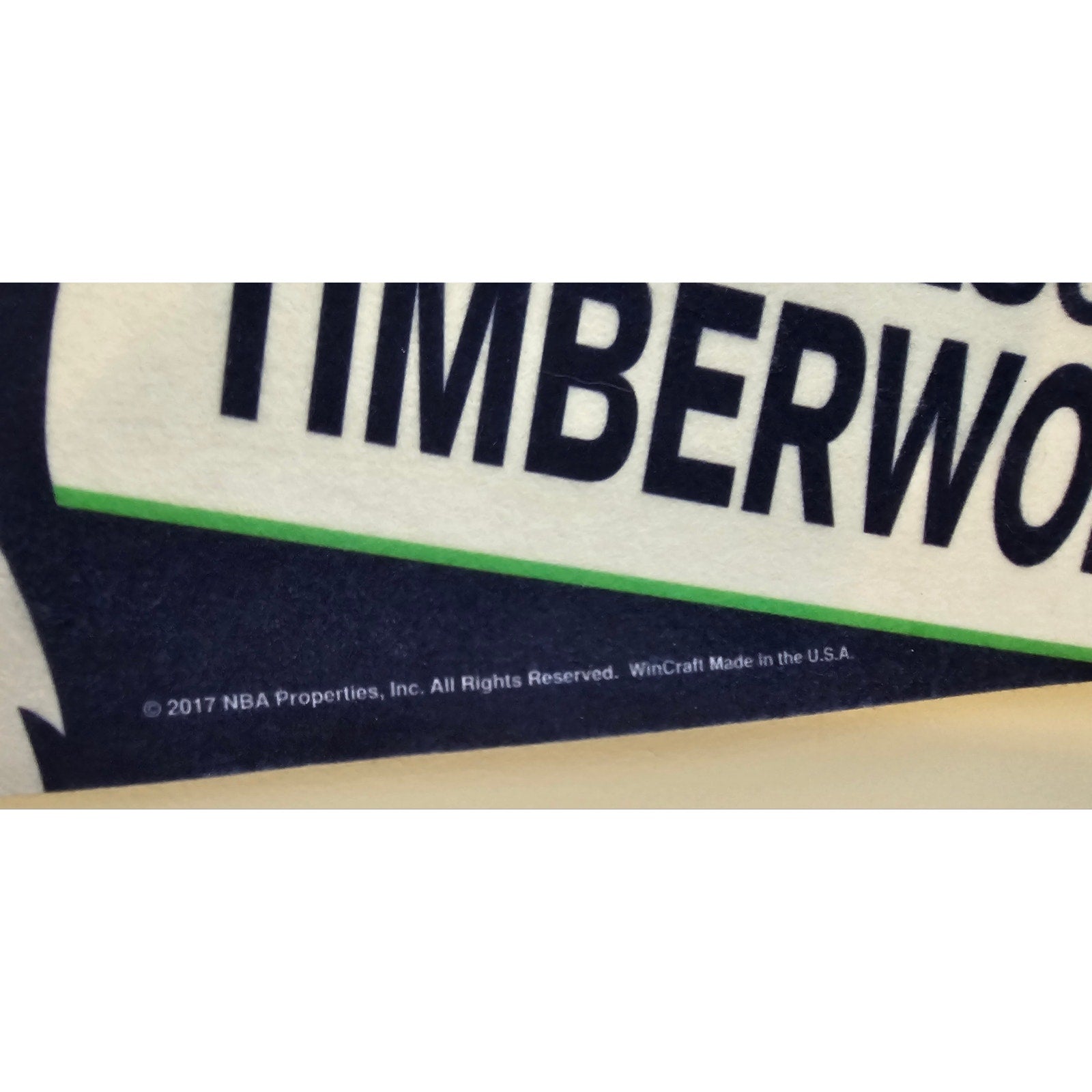 2017 Minnesota Timberwolves - 30 x 12 Felt Pennant - New - Wincraft