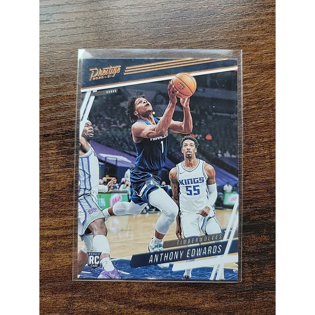 Anthony Edwards 2020-2021 Panini Chronicles Prestige #58 - Bronze - RC - Rookie