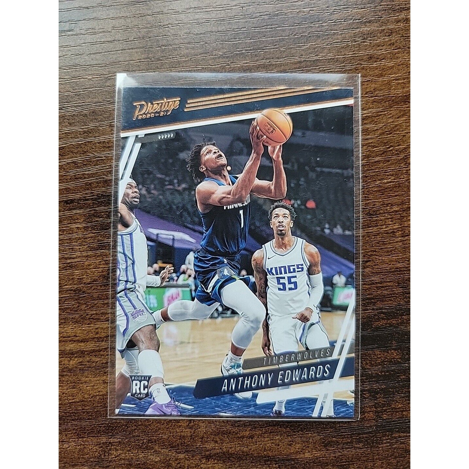 Anthony Edwards 2020-2021 Panini Chronicles Prestige #58 - Bronze - RC - Rookie
