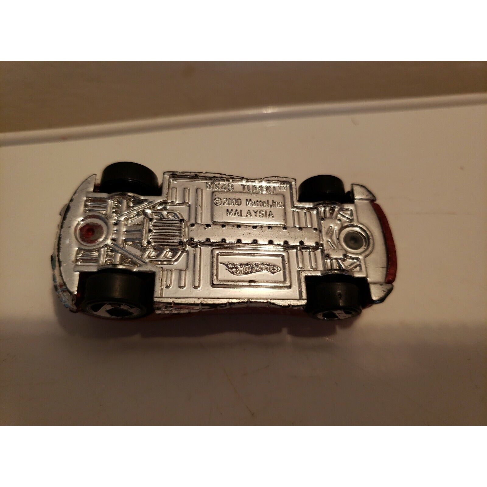 Hot Wheels 2000 Red MX48 Turbo 2008 Web Trading Cars Series