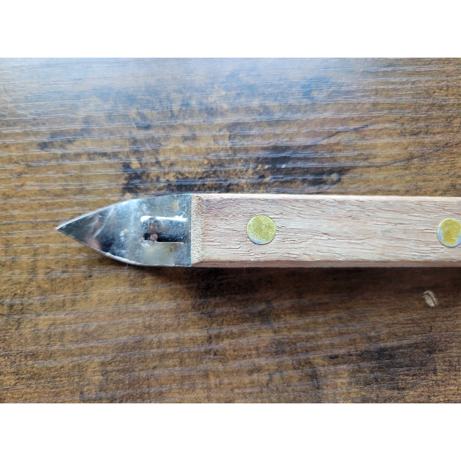 Vintage Mid-Century Can/Bottle Opener w/Wood Handle