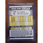 Michael Jordan 1990-1991 Fleer #26 - Chicago Bulls - NBA - Black Line Variation