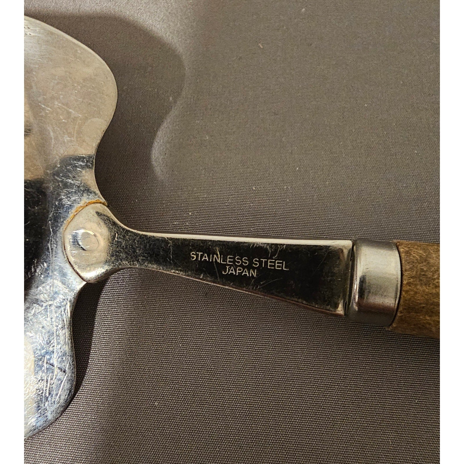 Vintage Stainless Steel Cheese Slicer/Server - Made in Japan - 9-1/2" (inches)