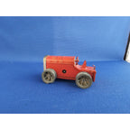 Vintage Wind-Up Tri Ang Minic Toys Red Tractor - Made in England - no key
