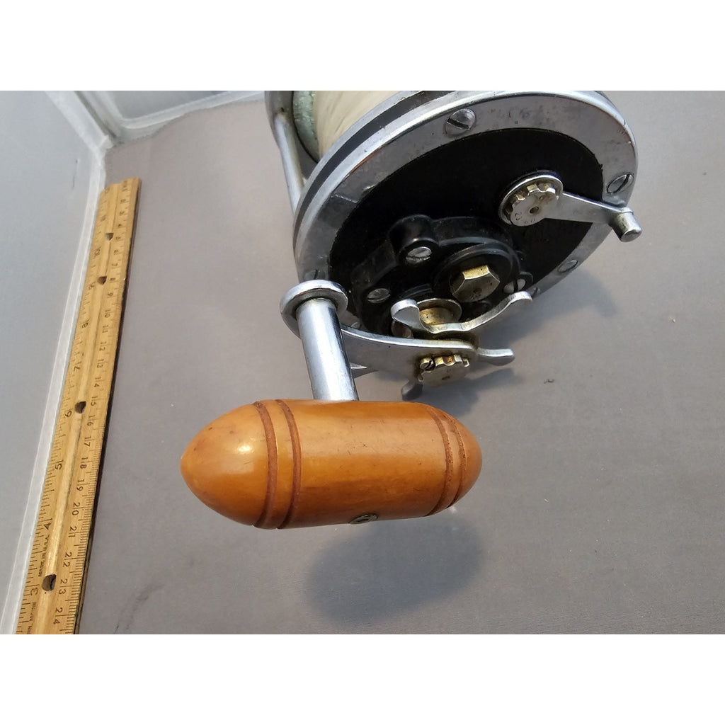 Vintage 1960's Penn Senator 6/0 114 Big Game Conventional Fishing Reel w/Wire