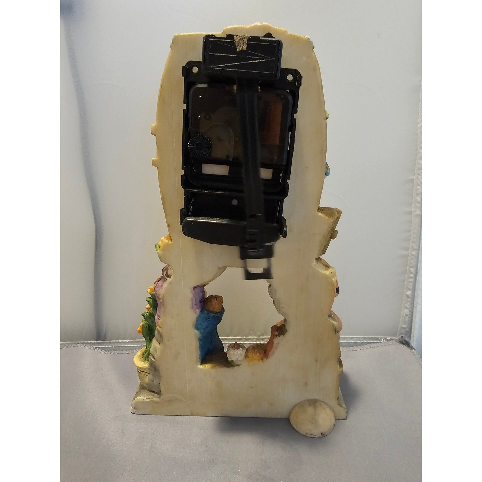 Vintage/1990's Cows Mantel/Shelf Pendulum Clock - Takehope Quartz - Parts Only