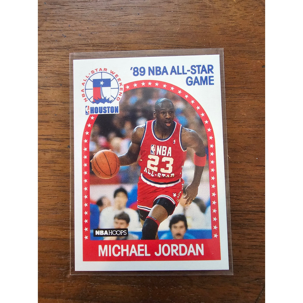 Michael Jordan 1989-1990 NBA Hoops #21 - Chicago Bulls - NBA - Fresh Pull