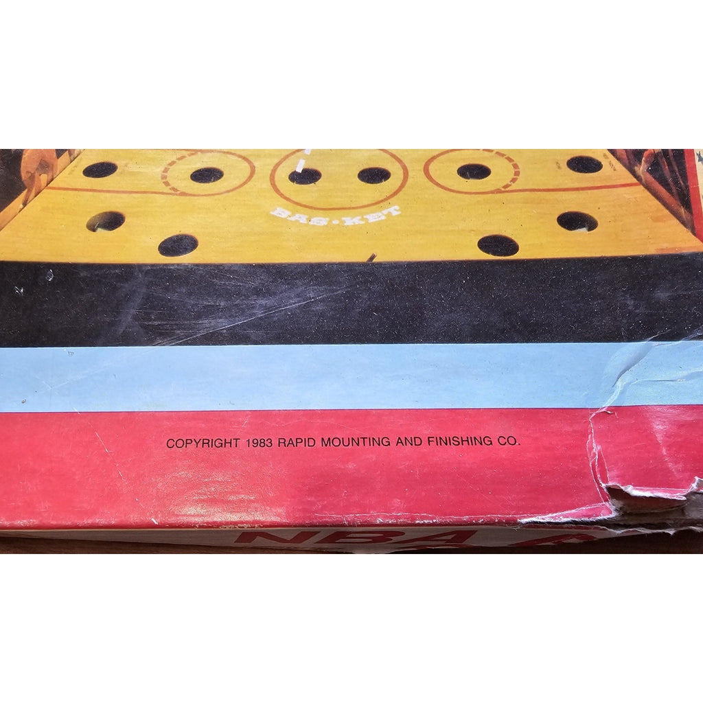 Vintage/1983 Cadaco #167 NBA Bas-Ket Real Basketball Miniature Game - Complete