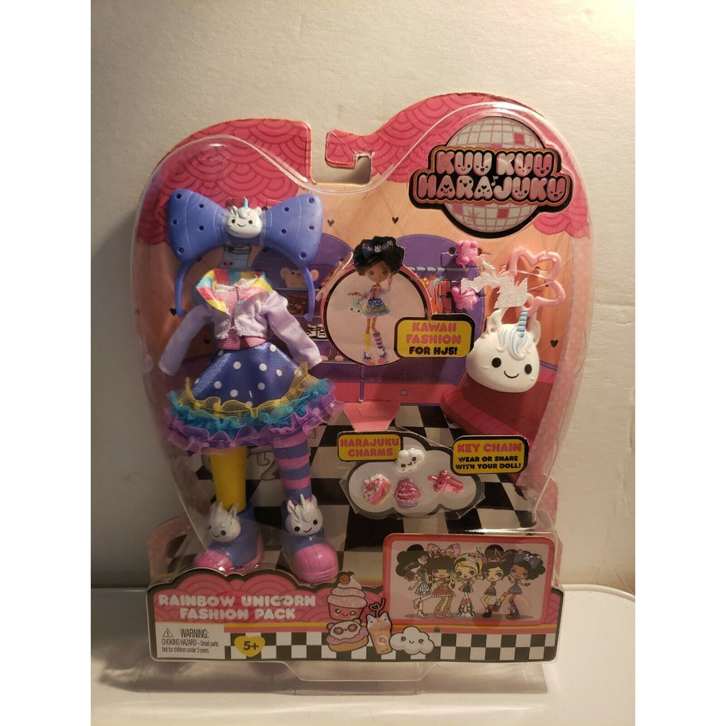 New 2016 Kuu Kuu Harajuku Rainbow Unicorn Fashion Pack