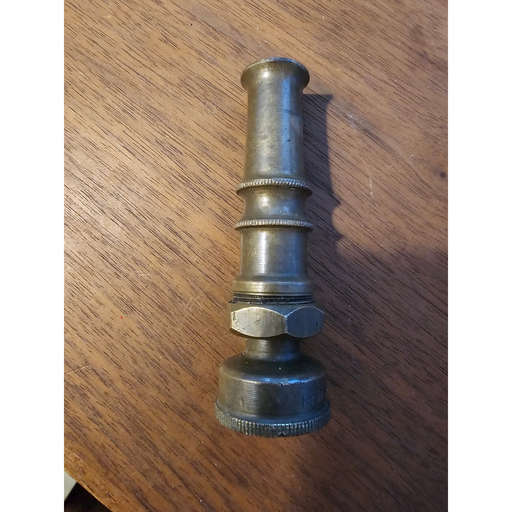 Vintage Red Arrow Brass 4 inch Garden Hose Screw-On Sprinkler Head Nozzle Italy