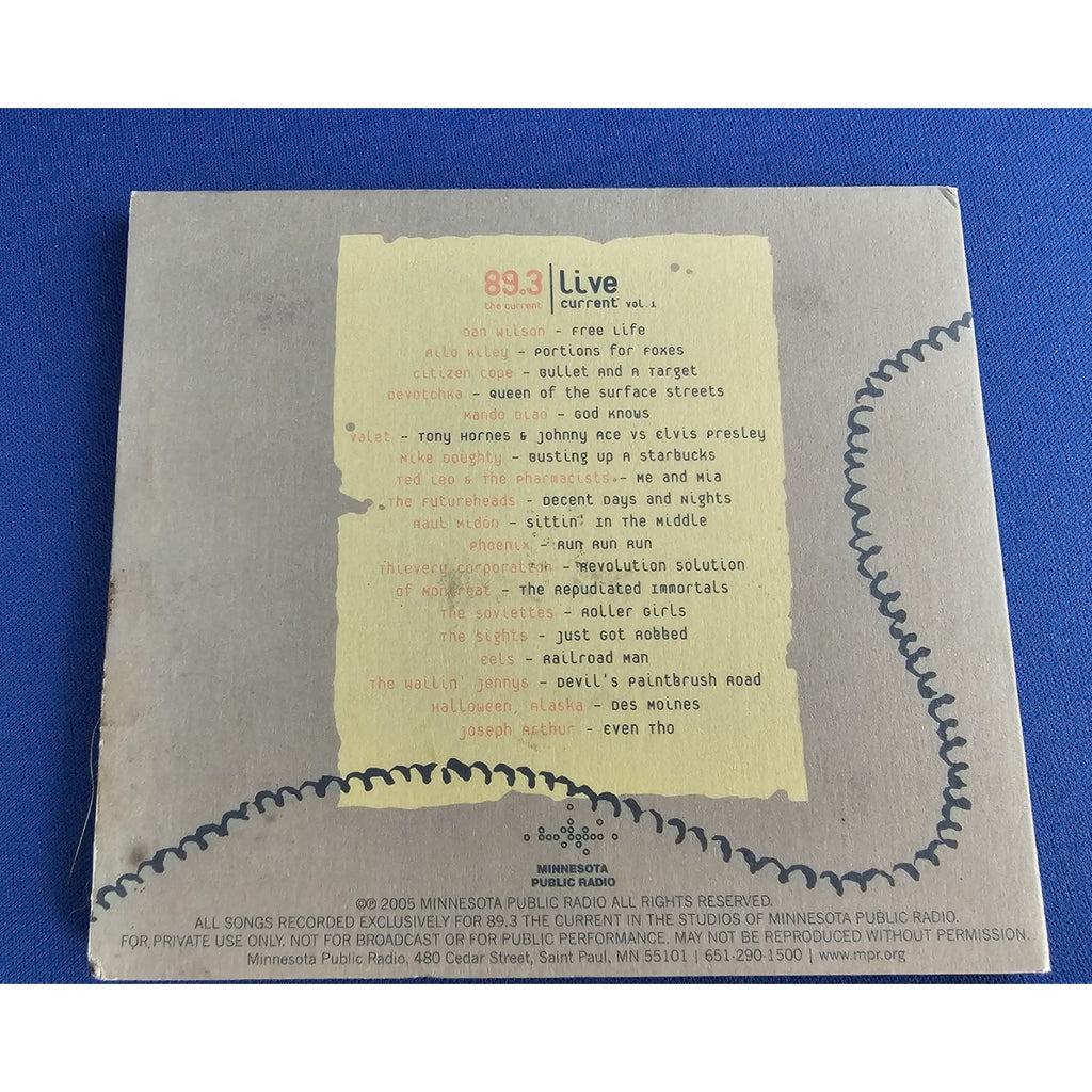 89.3 Live Current - Volume 1 - MPR - Minneapolis/St. Paul Public Radio