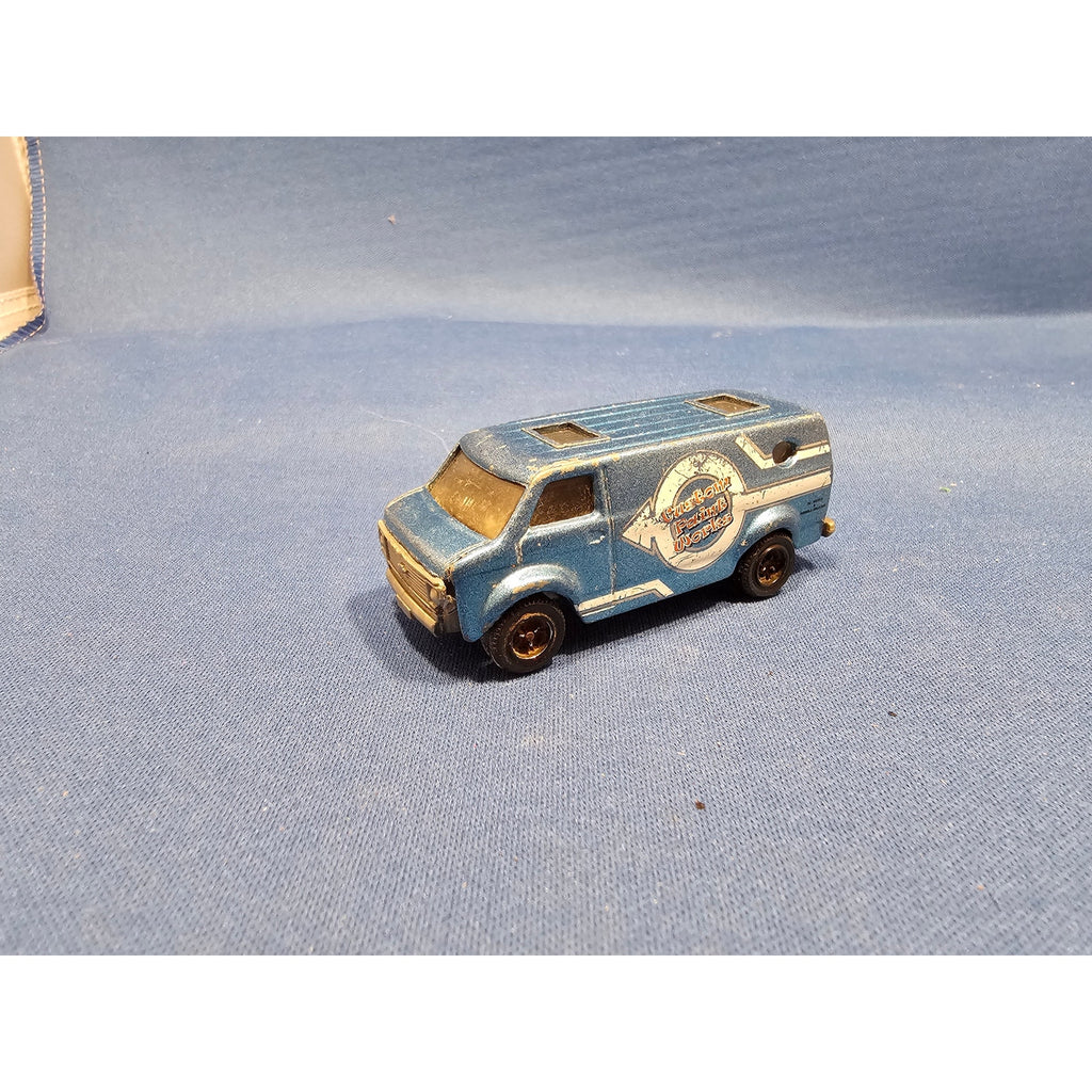 2006 Matchbox - Blue Custom Works Paint Van - MB709 - 1:74 - loose