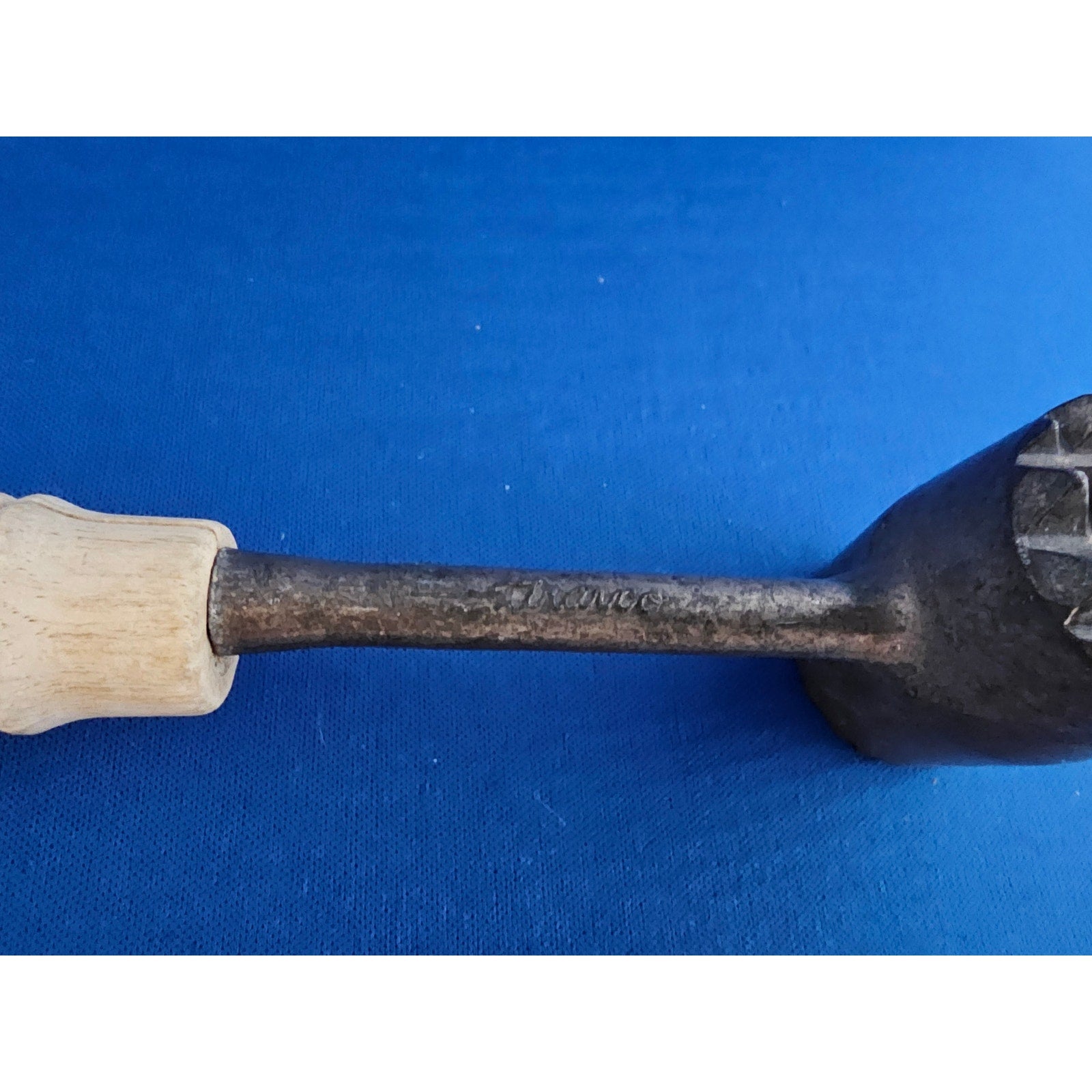 Vintage Franco Aluminum 7-3/4" Meat Tenderizer - Fine & Coarse Pounder Mallet