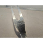 Vintage 2-Prong Stainless Steel Meat Carving Fork w/Antler Handle - 10” Length