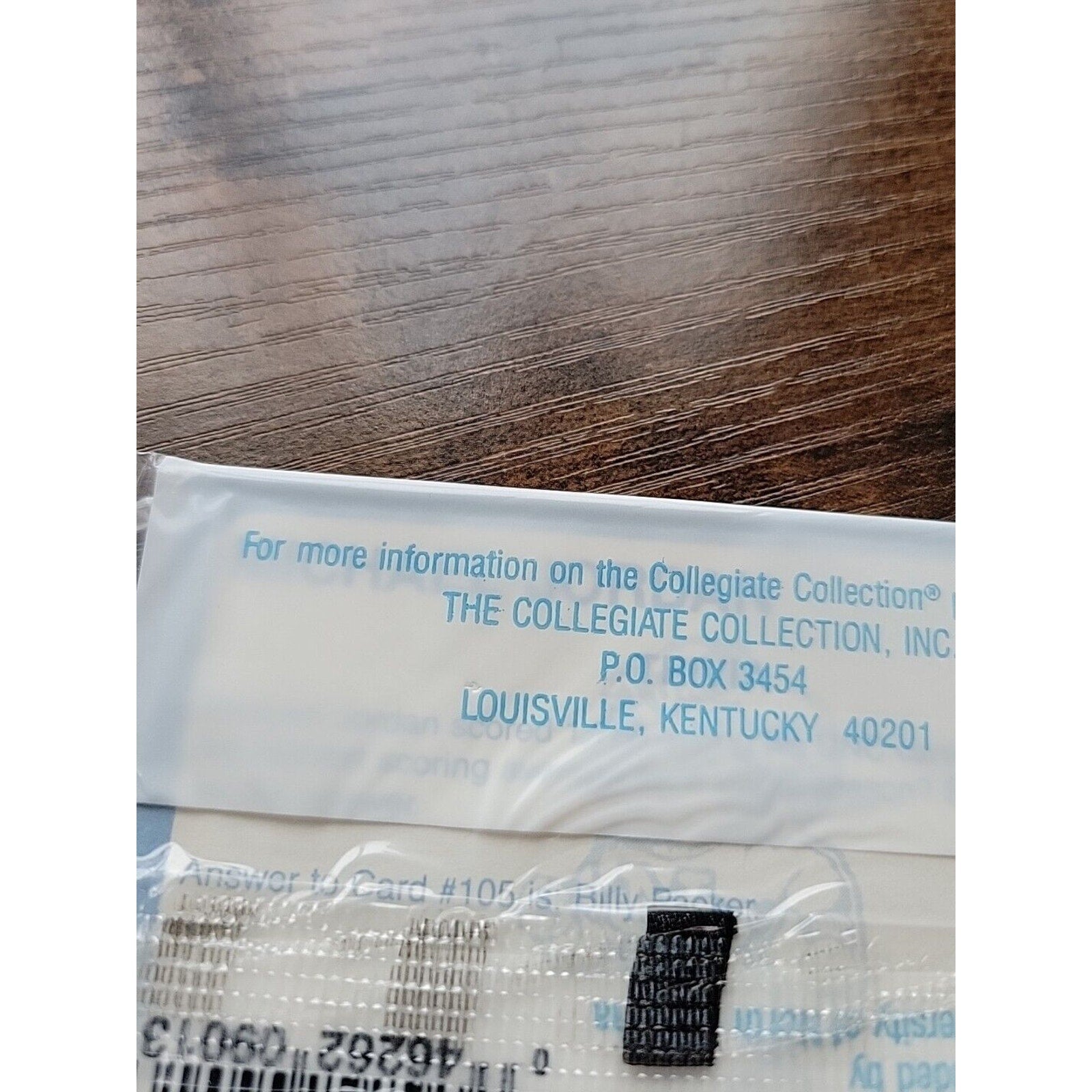 1989 Collegiate Collection North Carolina 8 Cards - Michael Jordan #65 on back