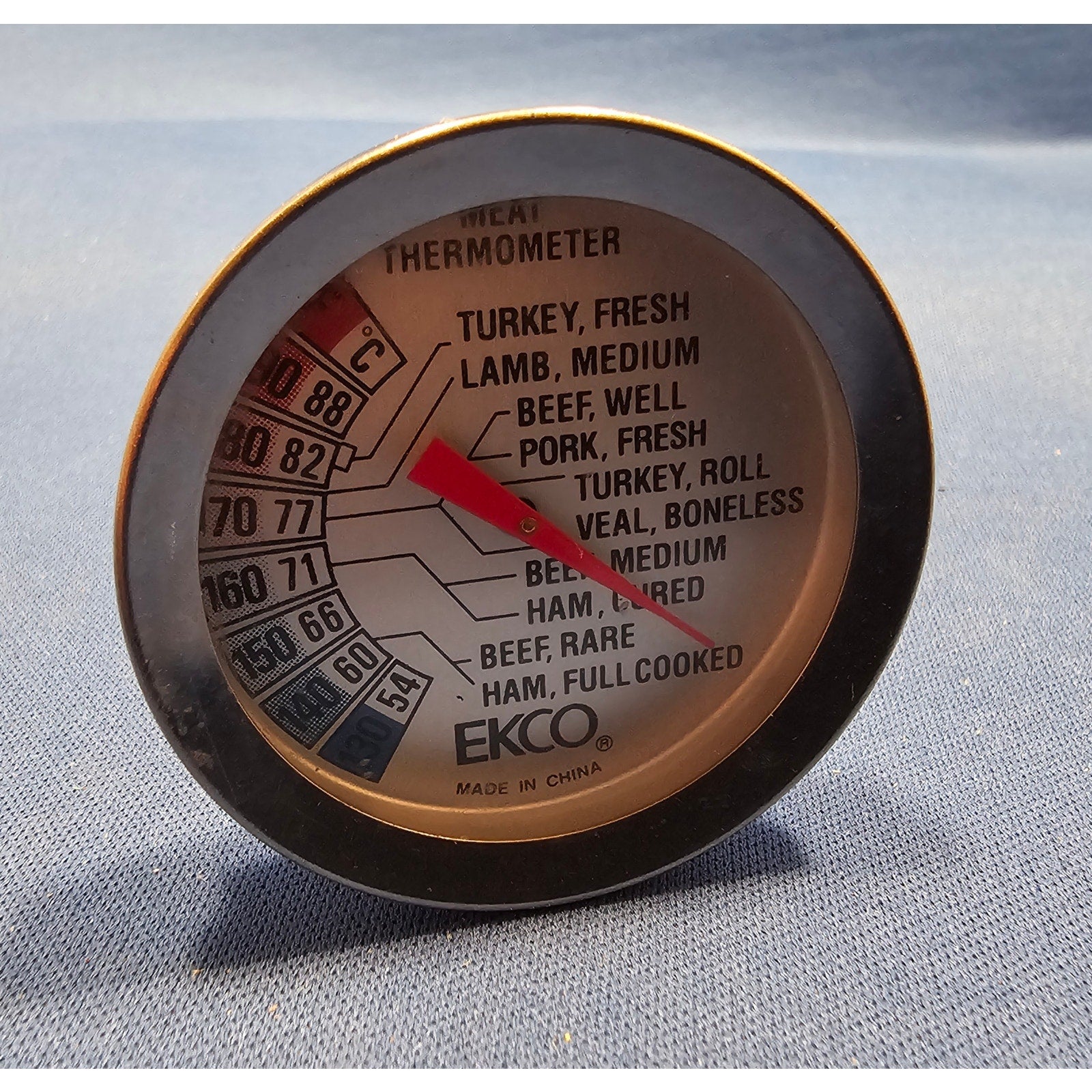 Vintage Ekco Roast/Meat Thermometer - Dishwasher Safe