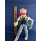 2001 Hasbro Pokemon Talking Ash Ketchum Think Chip 11.5" Action Figure