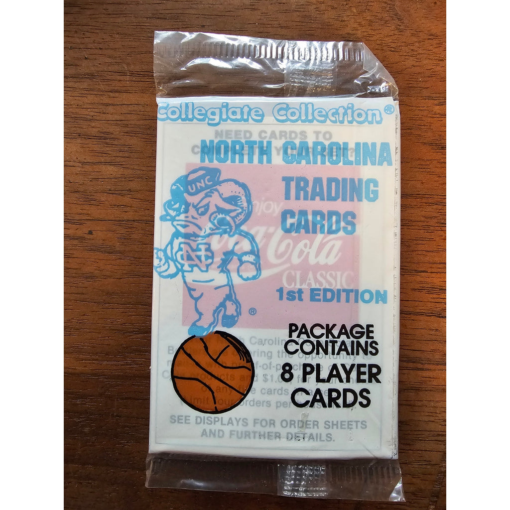 1989 Collegiate Collection - North Carolina - 8-Card Pack w/Michael Jordan #65