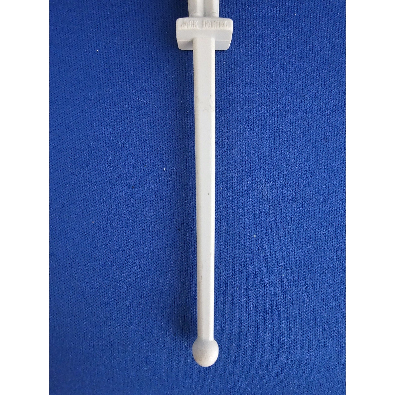 Vintage Jack Daniels White Drink Swizzle/Stir Stick Stirrer