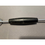 Vintage 7" Ekco Black Plastic Handled Double Ended Melon Baller/Curler