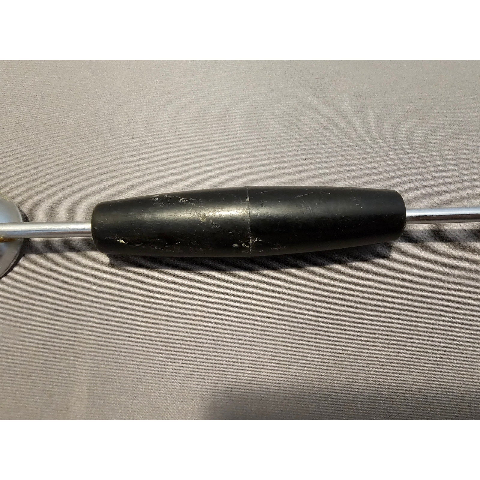 Vintage 7" Ekco Black Plastic Handled Double Ended Melon Baller/Curler