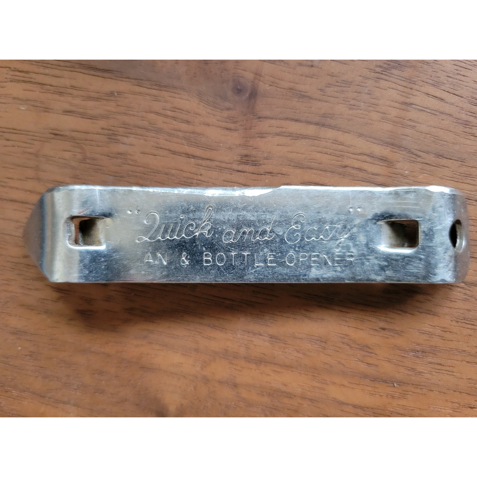 Vintage "Quick and Easy" 4" Can and Beer Bottle Opener - Made in USA