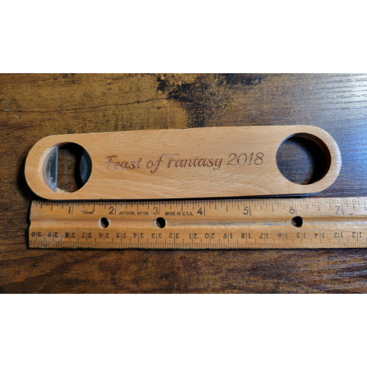 Feast of Fantasy 2018 - Heavy Duty Bottle Opener - 7" long
