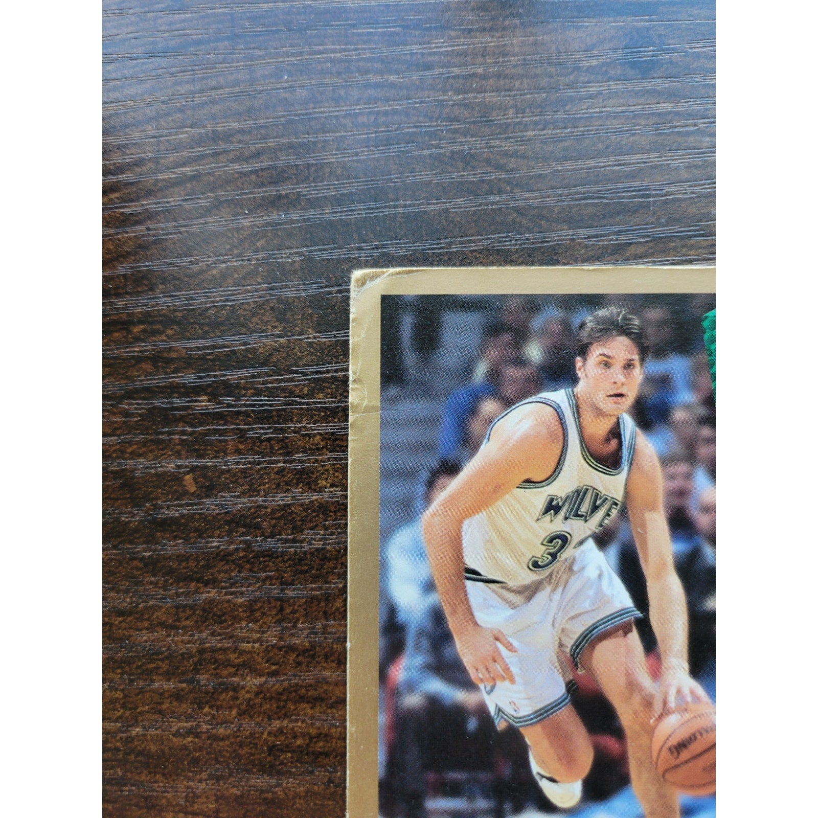 1992-93 Fleer Minnesota Timberwolves Champion uncut team sheet - Laettner Rookie