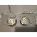 Vintage Set of 2 Libbey 11106520 - 11.8 oz Double Old Fashioned Clear Glasses