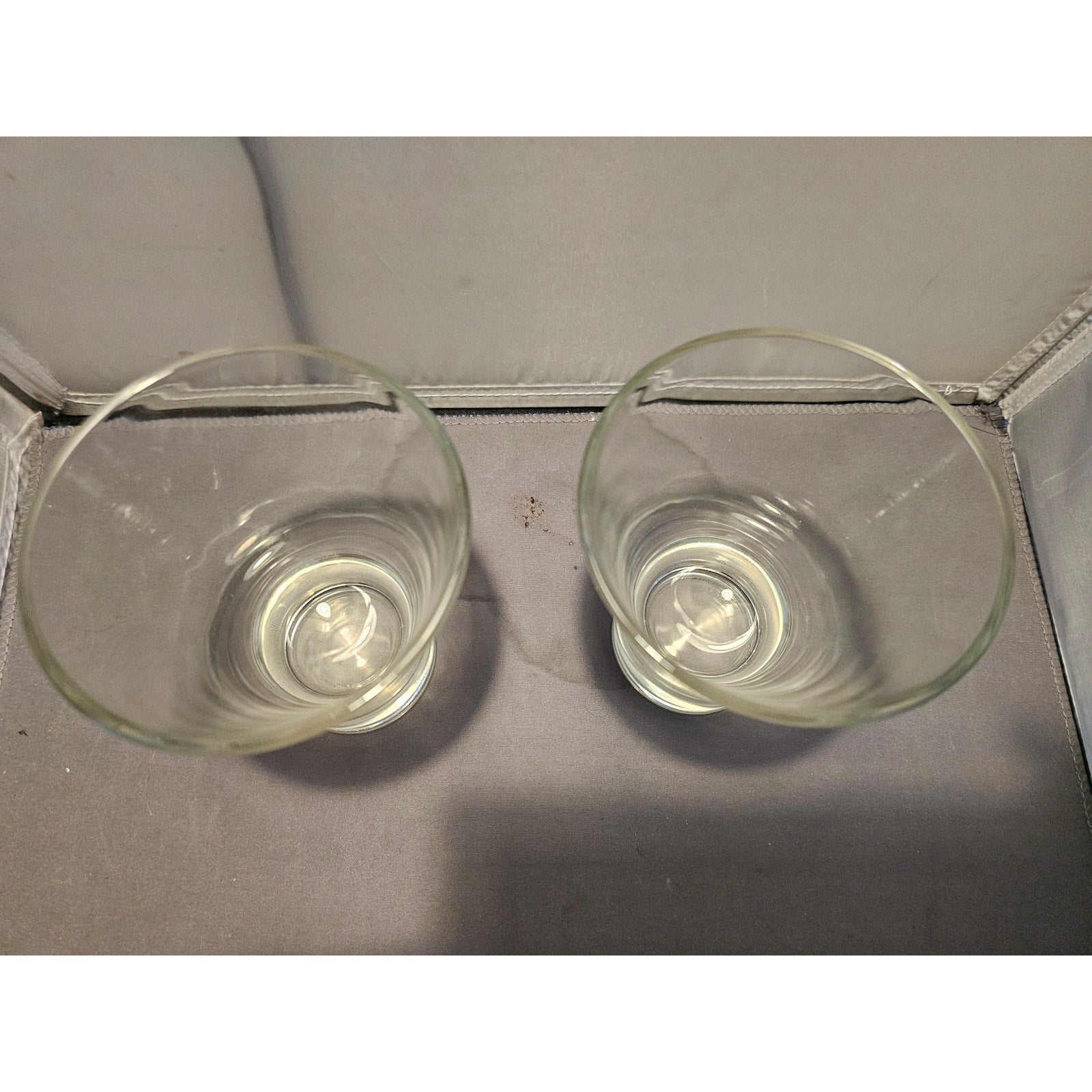 Vintage Set of 2 Libbey 11106520 - 11.8 oz Double Old Fashioned Clear Glasses