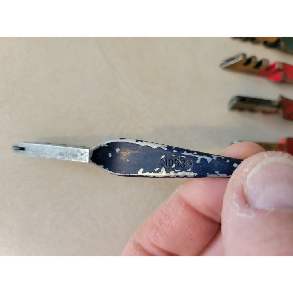 Lot Of 6 Vintage Glass Cutters - Red Devil, Fletcher, Blue Grass - 1023 024 023