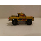Majorette No. 228 Depanneuse 1/62 Made in France die cast yellow truck 4WD