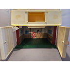 Lot of 16 Vintage 1967+ Fisher Price Little People #915 Play Family Farm w/Silo