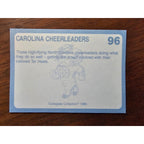 Cheerleaders 1989 Collegiate Collection #96 - North Carolina's Finest-Fresh Pull