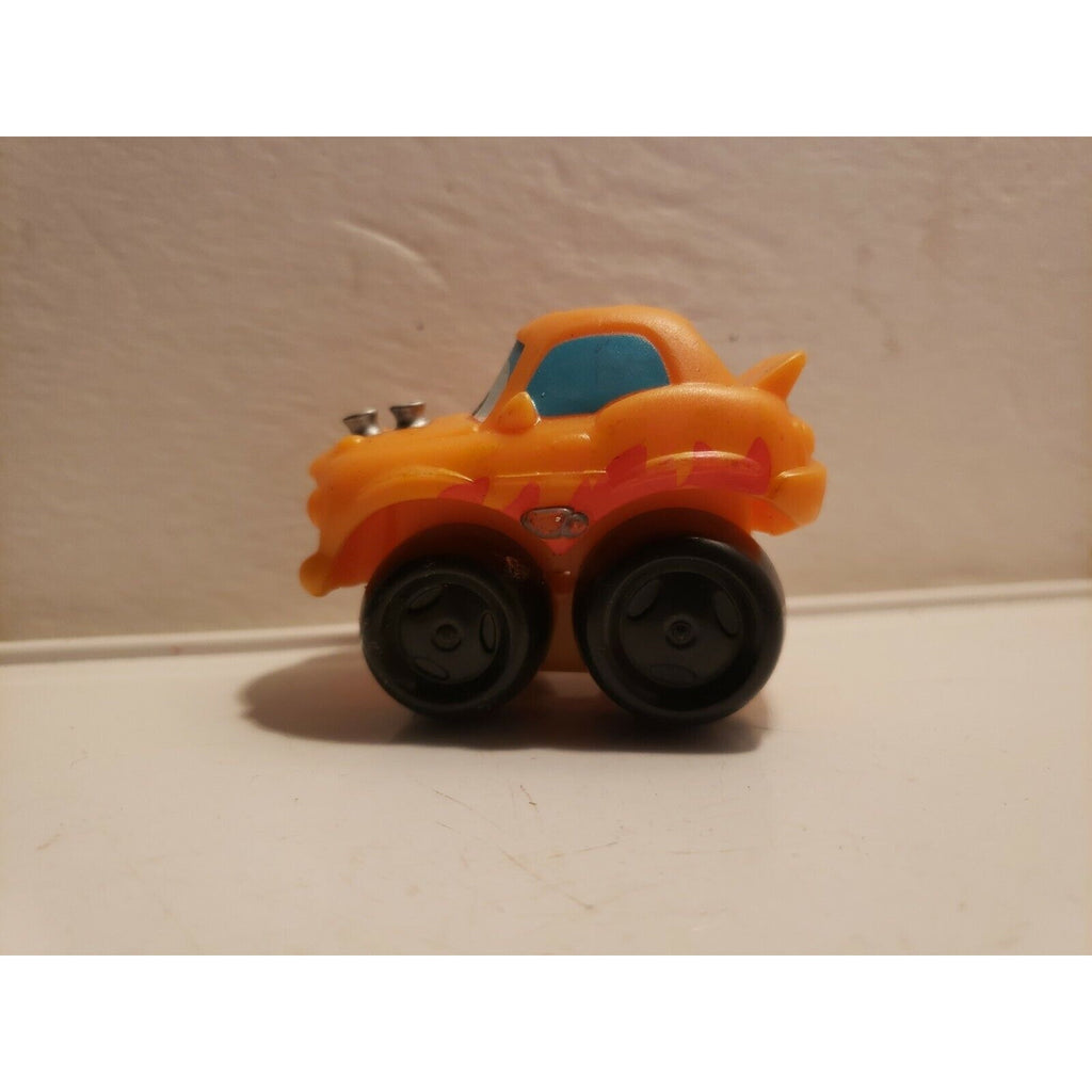 2009 Tonka Lil Chuck & Friends Plastic Toy Orange Car - Hasbro 02911 C-082A