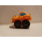 2009 Tonka Lil Chuck & Friends Plastic Toy Orange Car - Hasbro 02911 C-082A