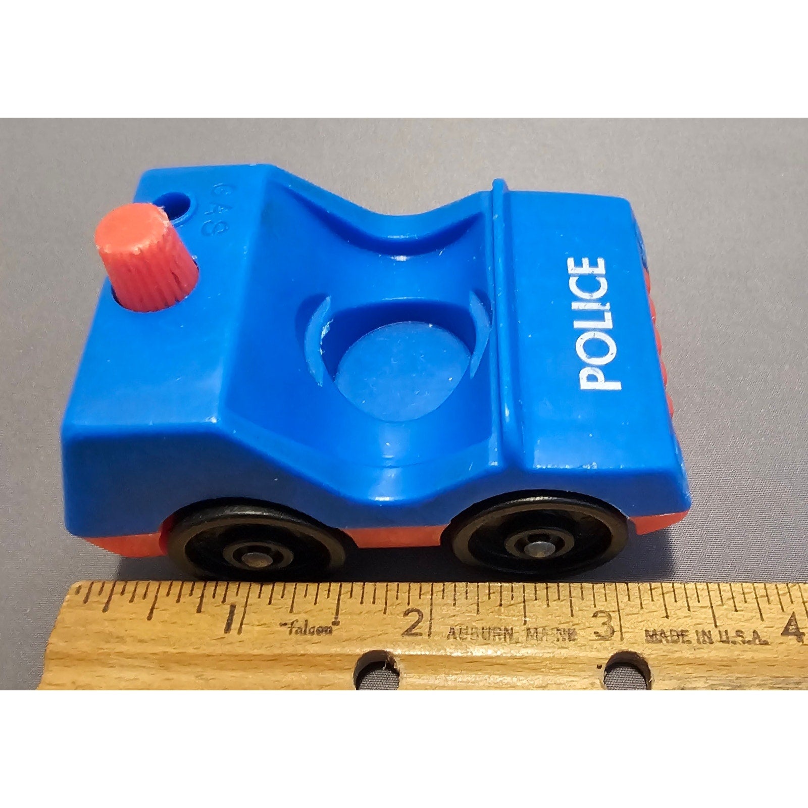 Vintage Fisher-Price Little People #125 Police Car
