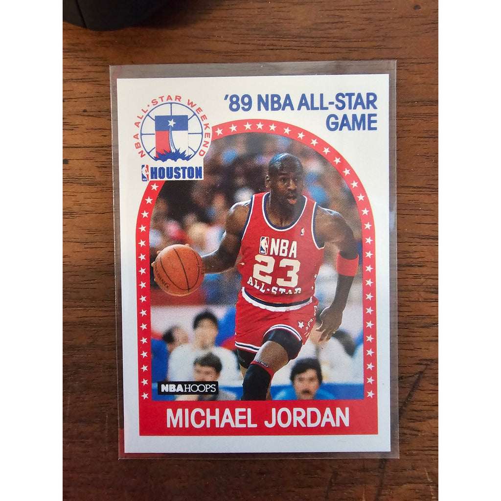 Michael Jordan 1989-1990 NBA Hoops #21 - Chicago Bulls - NBA - Fresh Pull