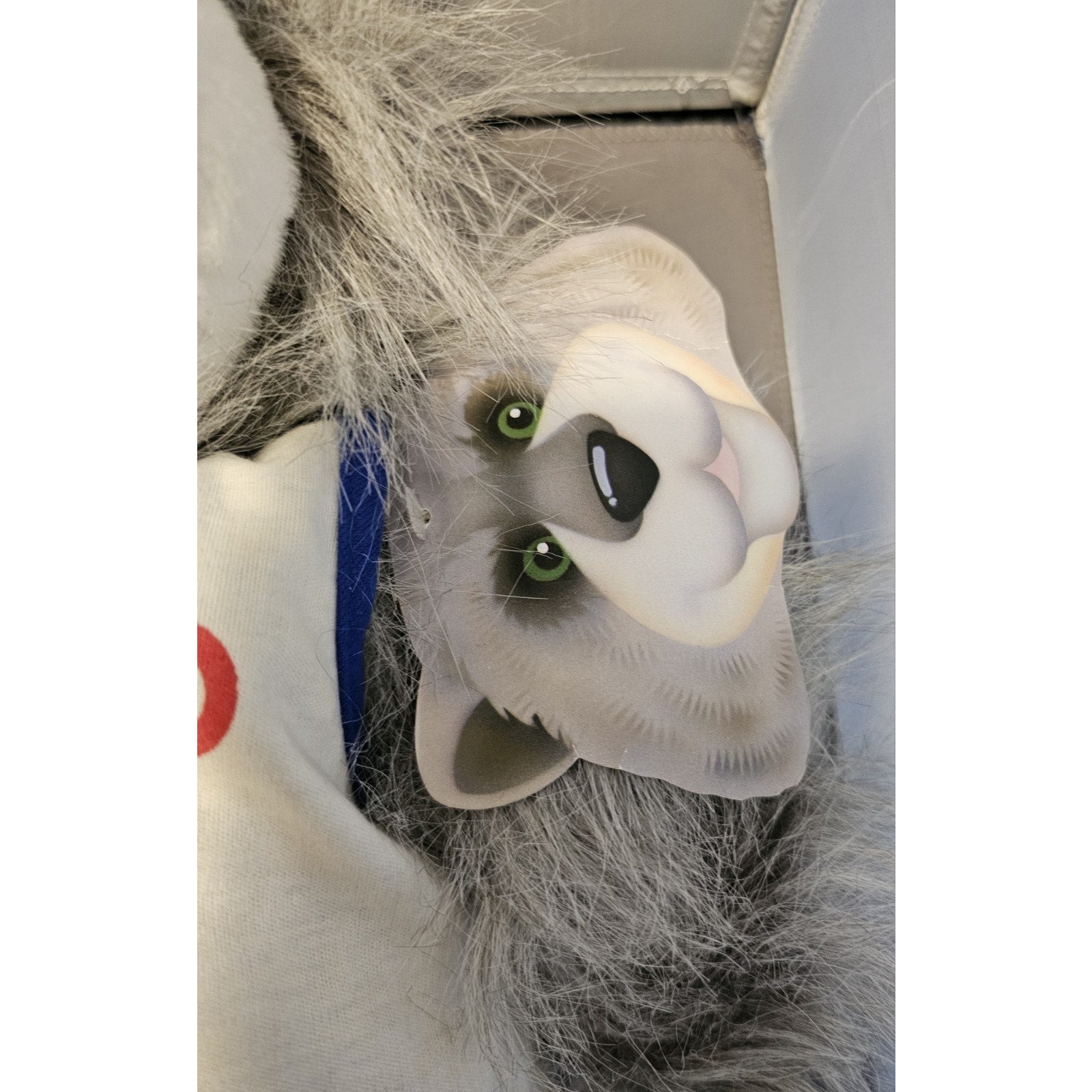 Vintage 1990 Minnesota Timberwolves Crunch #99 1/2 Plush Figure from Target Rare