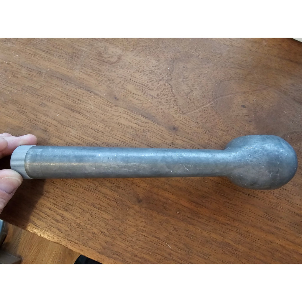 Vintage 9 in Long Aluminum Ice Cream Scoop - Water Filled Heat