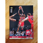 Michael Jordan 1995-1996 Upper Deck #324 Player's Club - Chicago Bulls - NBA