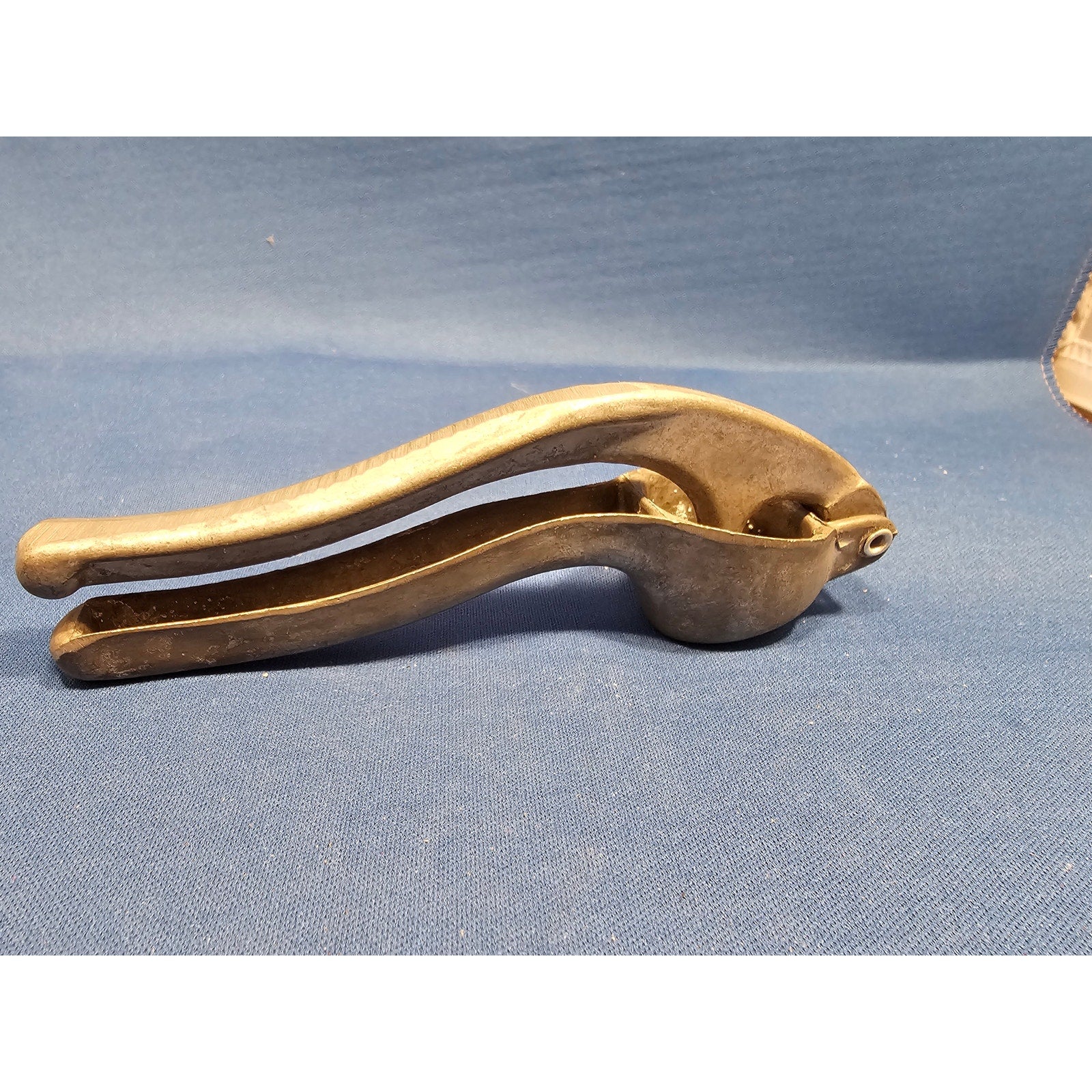 Vintage Aluminum Garlic Press - 6" (inches) long