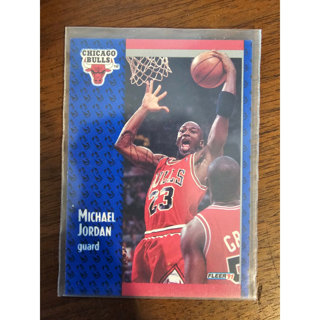 Michael Jordan 1991-1992 Fleer #29 - Chicago Bulls - NBA